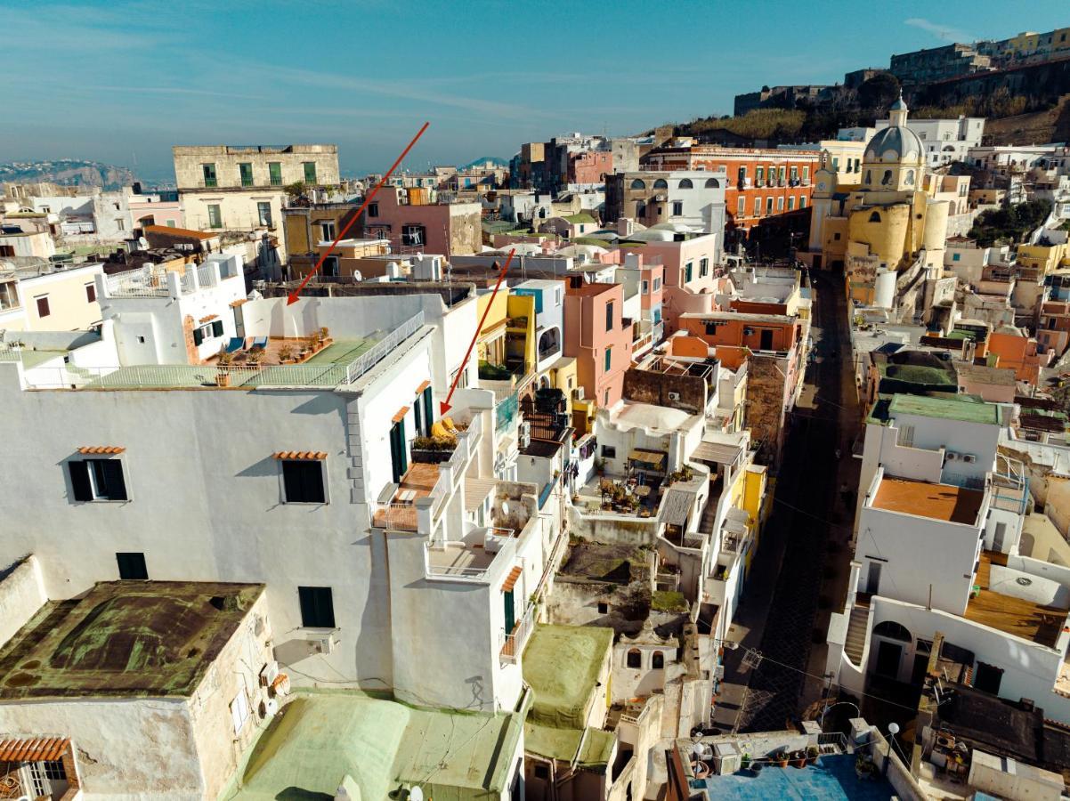 TORRETTA CORRICELLA- Torretta Lägenhet Procida Exteriör bild
